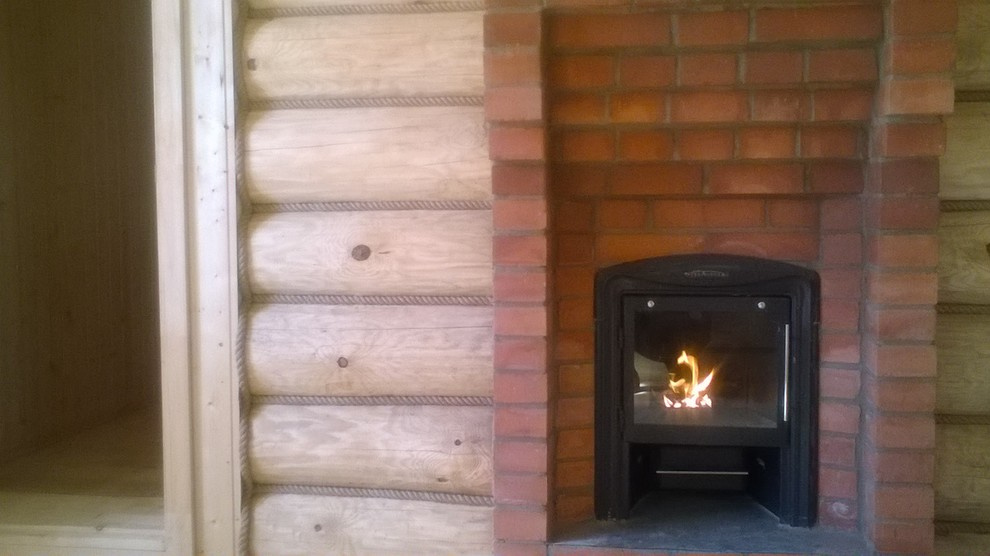 Баня из бревна