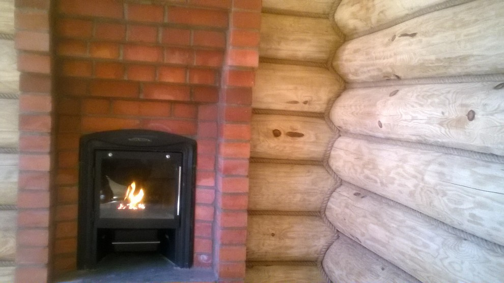 Баня из бревна