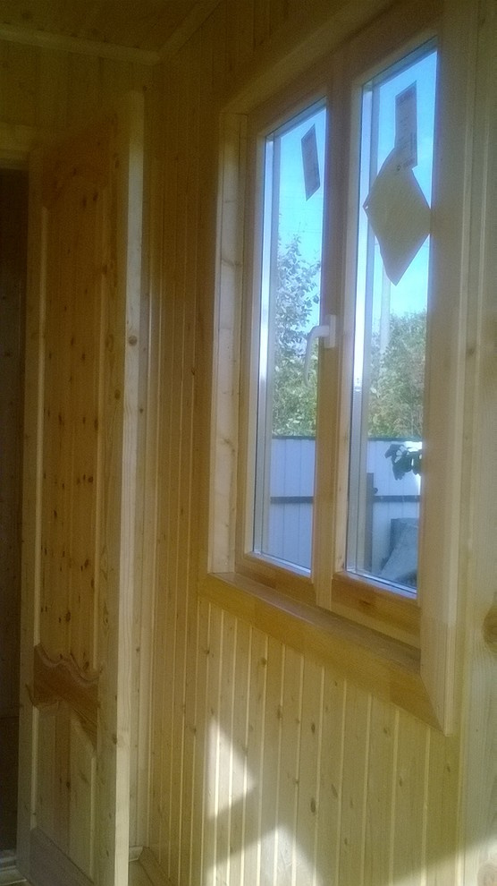 Баня из бревна