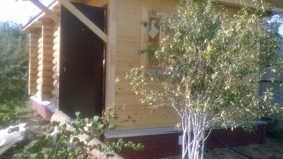 Баня из бревна