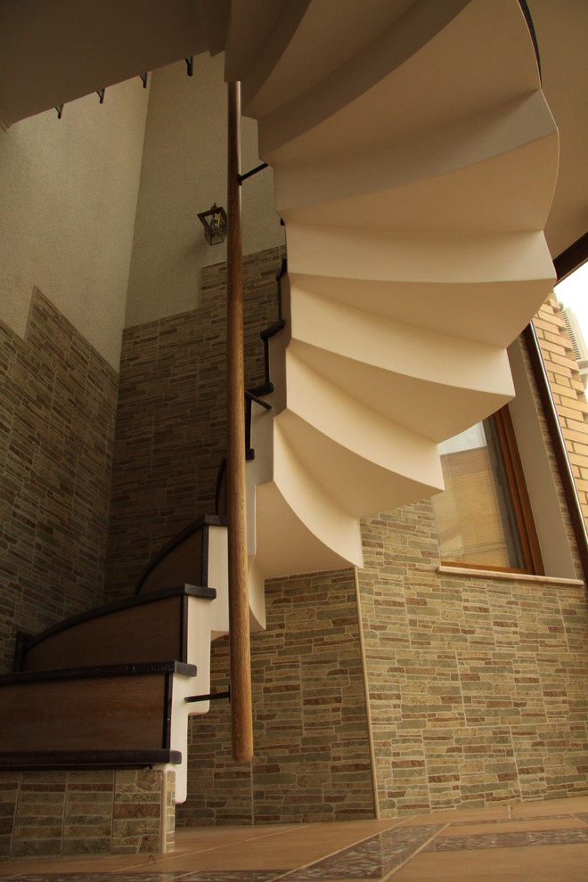 Smart-бетон лестница