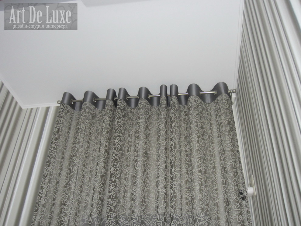 Кружевной туман. Оформление лестницы на 2 и 3 этаж.