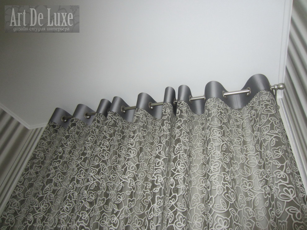 Кружевной туман. Оформление лестницы на 2 и 3 этаж.