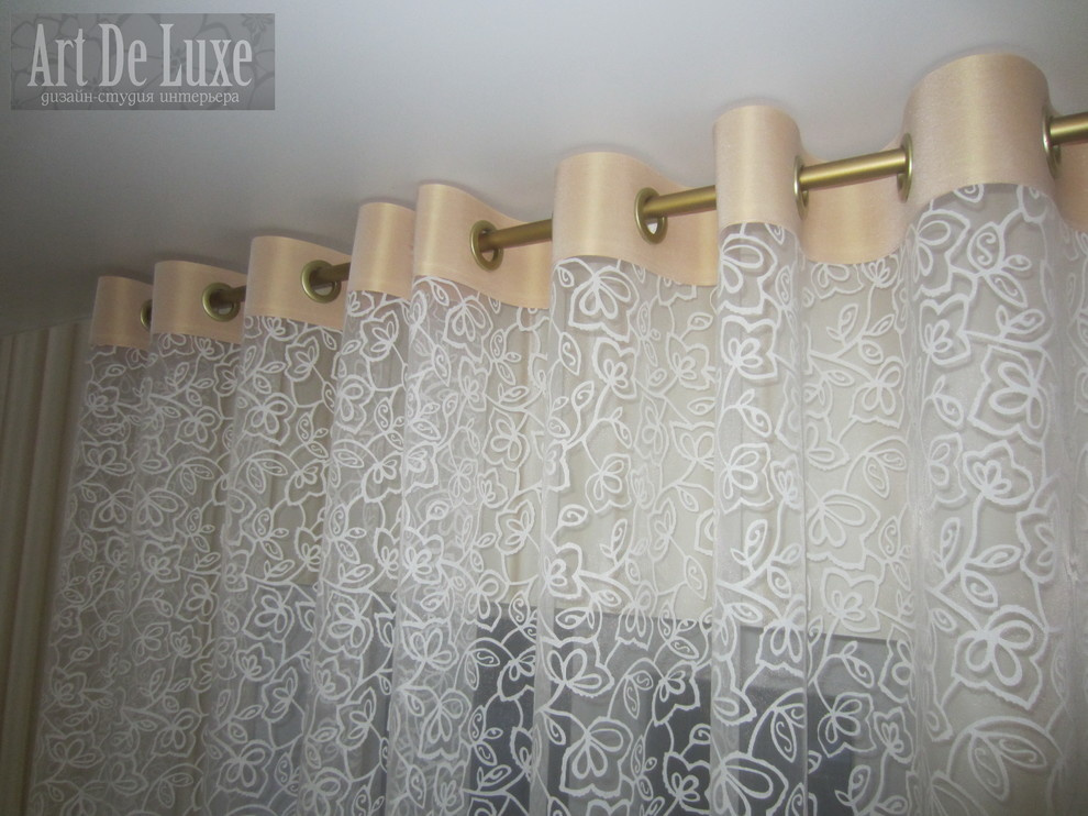 Кружевной туман. Оформление лестницы на 2 и 3 этаж.