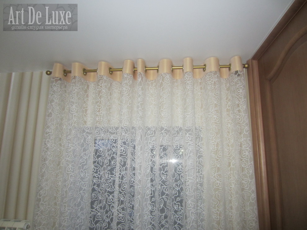 Кружевной туман. Оформление лестницы на 2 и 3 этаж.