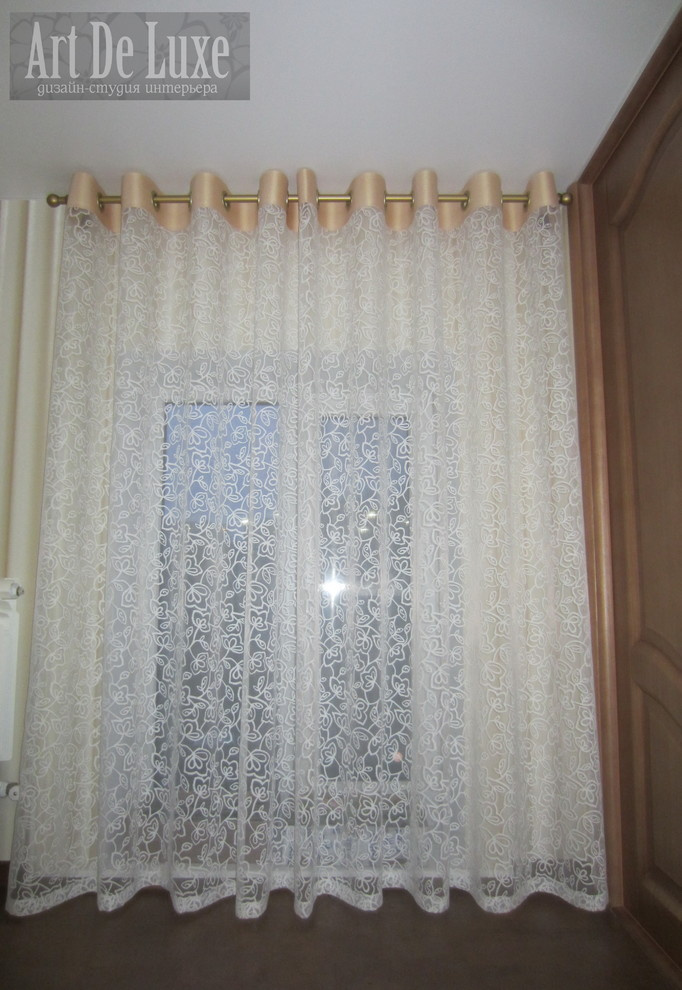 Кружевной туман. Оформление лестницы на 2 и 3 этаж.