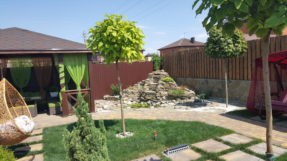 Строительство декоративного каскада, водопада в Ростове-на-Дону