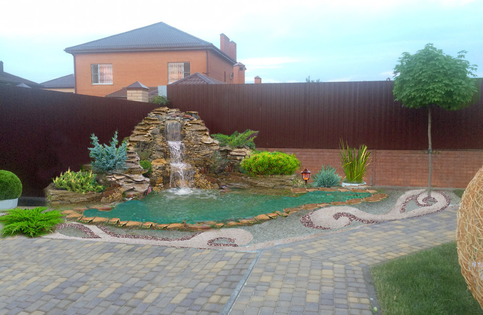 Строительство декоративного каскада, водопада в Ростове-на-Дону