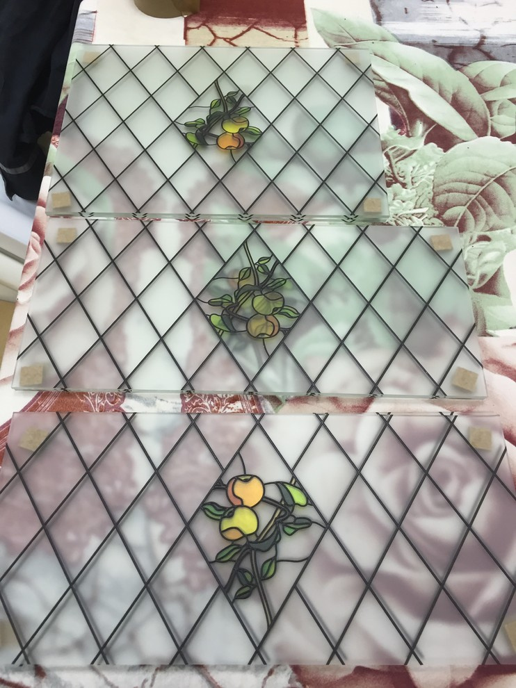 Витражи - стеклянные вставки