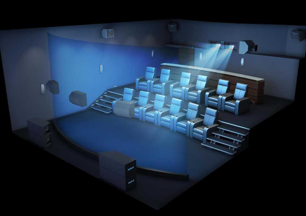 Домашний кинотеатр, кинозал - Умный дом.