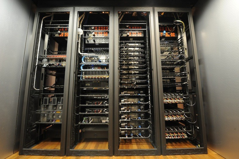 Техническое помещение, серверная умный дом, мультирум.