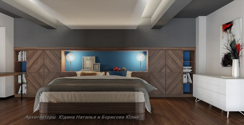 Интерьер дома в поселке Монтевиль