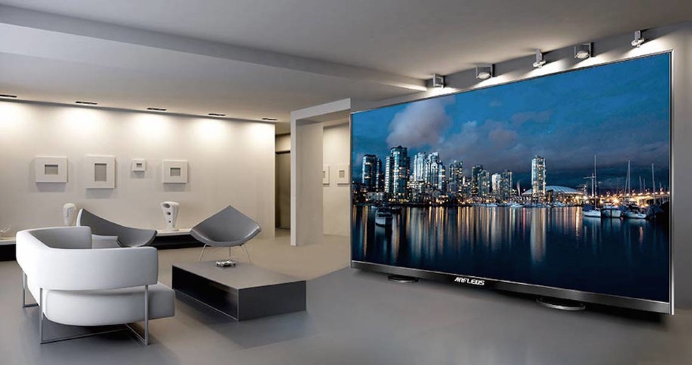 Умный дом – модульный телевизор любого размера, каждый модуль 54".