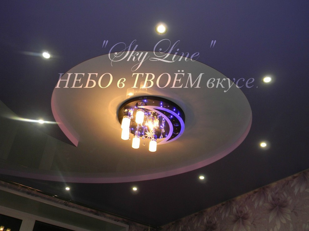 Натяжные потолки наша работа