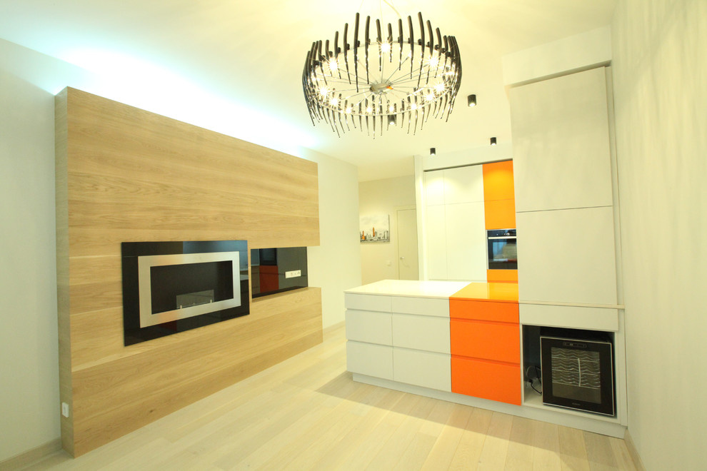 Orange kitchen