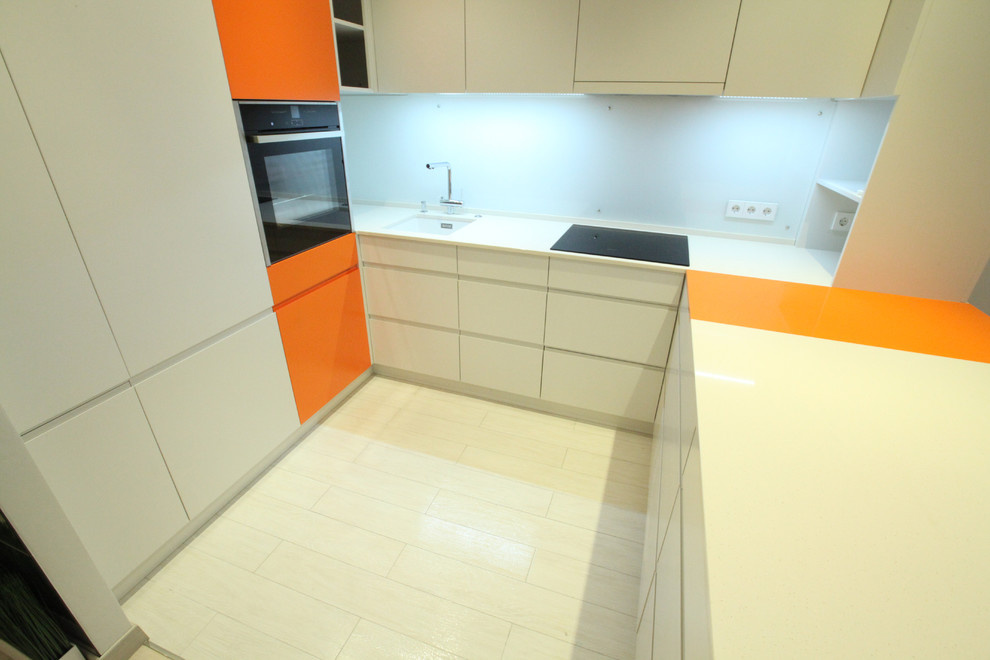 Orange kitchen