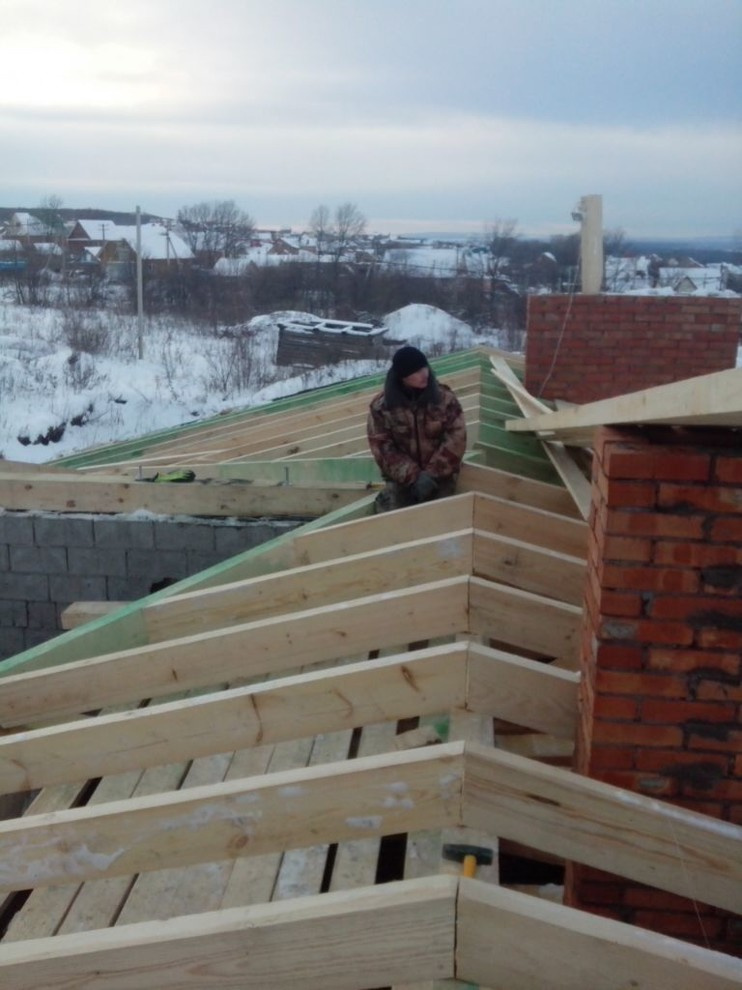 в ходе строительства