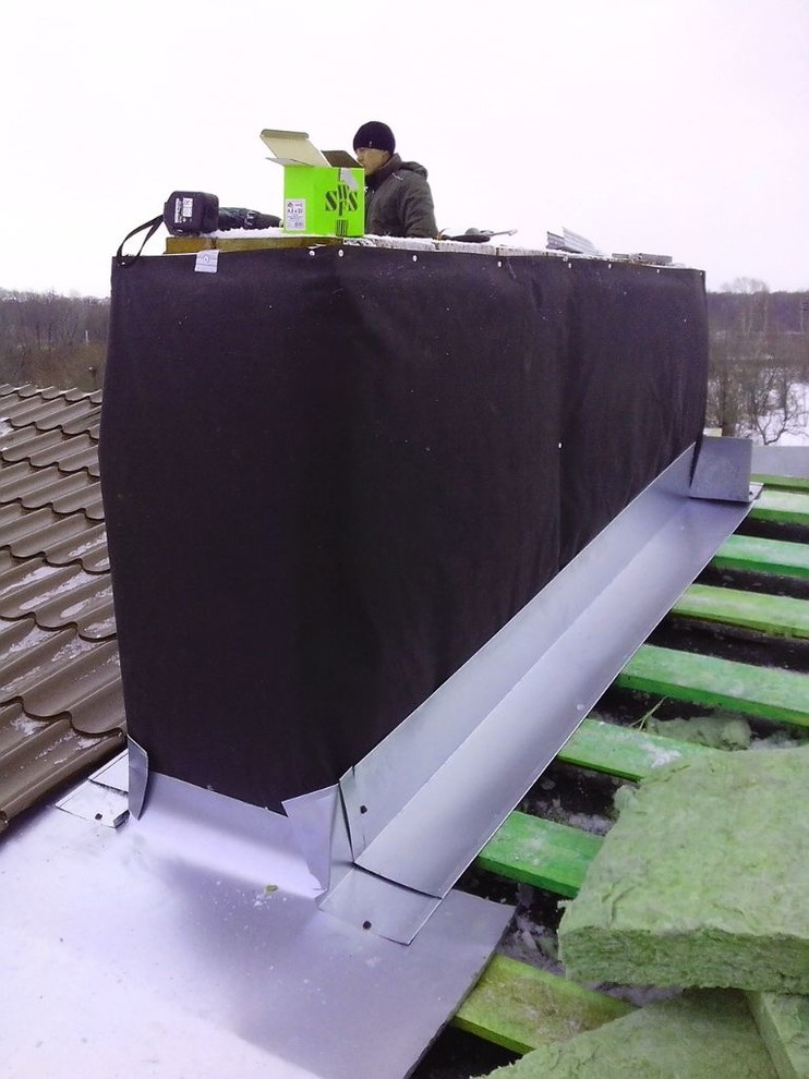 в ходе строительства