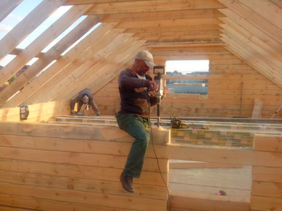 в ходе строительства