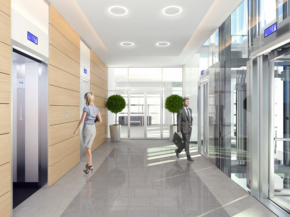 Дизайн интерьера административно-делового центра в Новой Москве