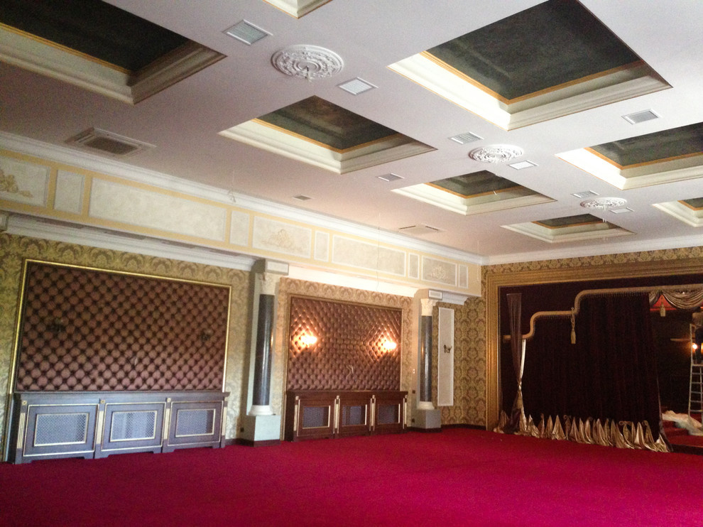 Обложка проекта: Банкетный зал с кинозалом