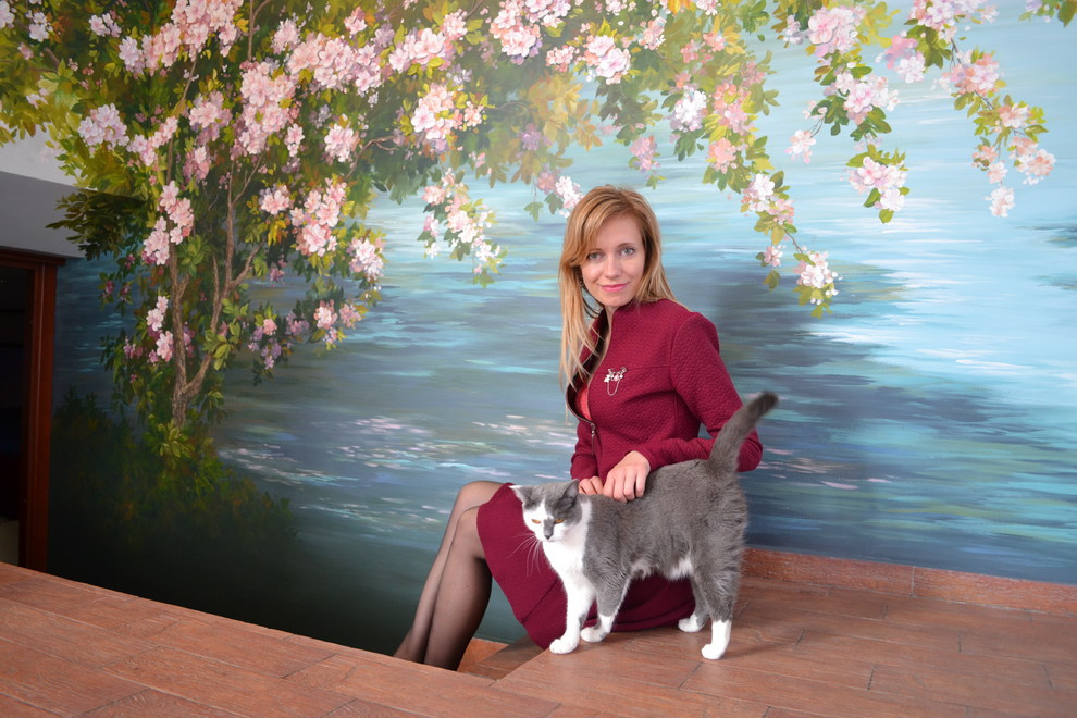 Роспись стен бассейна