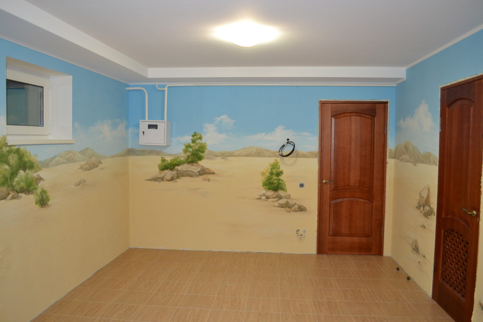 Роспись стен пляж