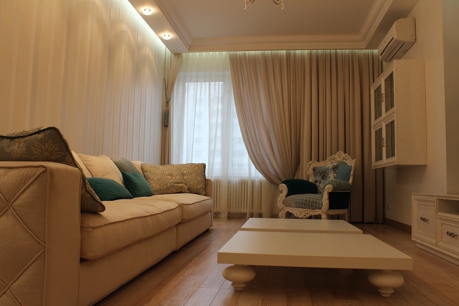 Гостиная в стиле "Фьюжн"