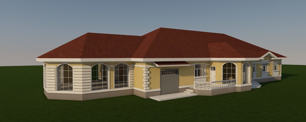 Одноэтажный жилой дом