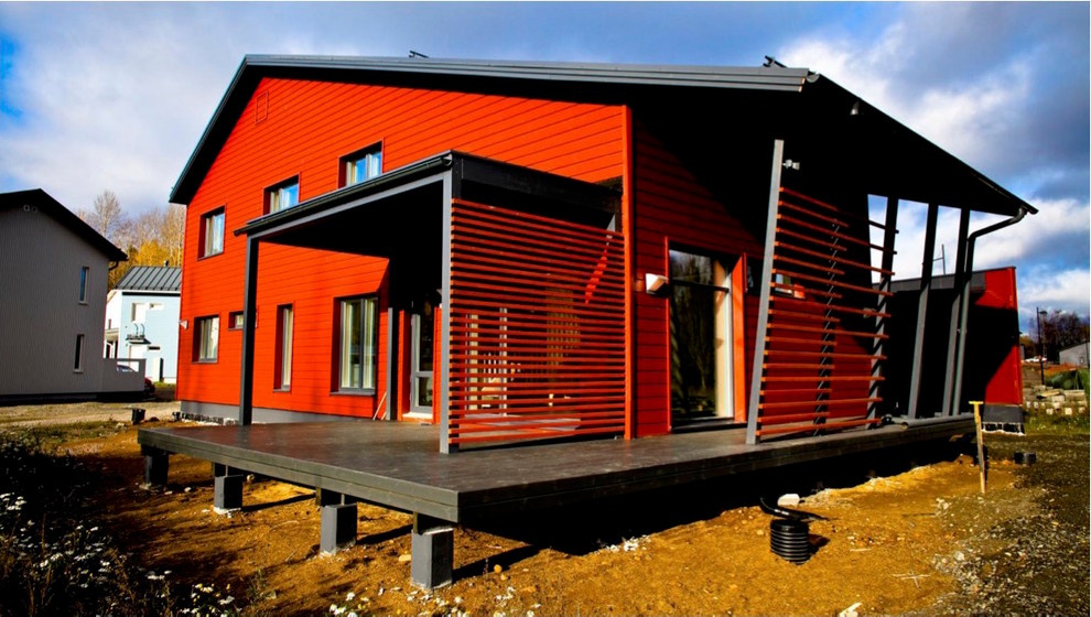 Пассивные бревенчатые дома