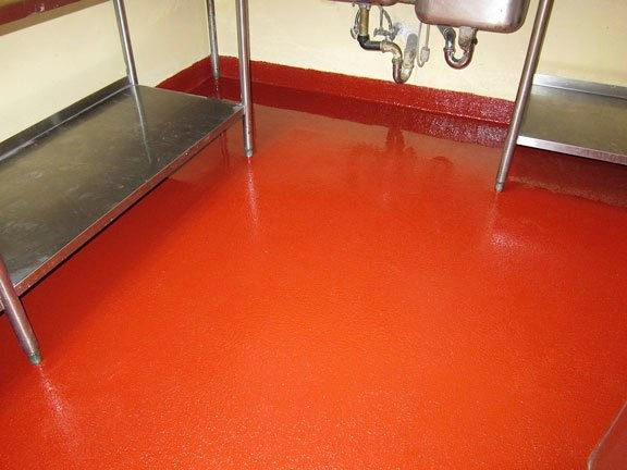Epoxy and resinous floor coatings for commercial applications