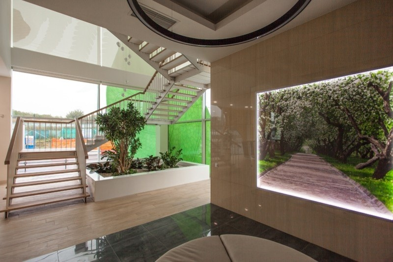 Озеленение офиса продаж жилого квартала "Life-Ботанический сад"