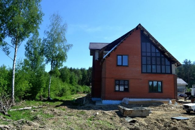 строительство котеджа