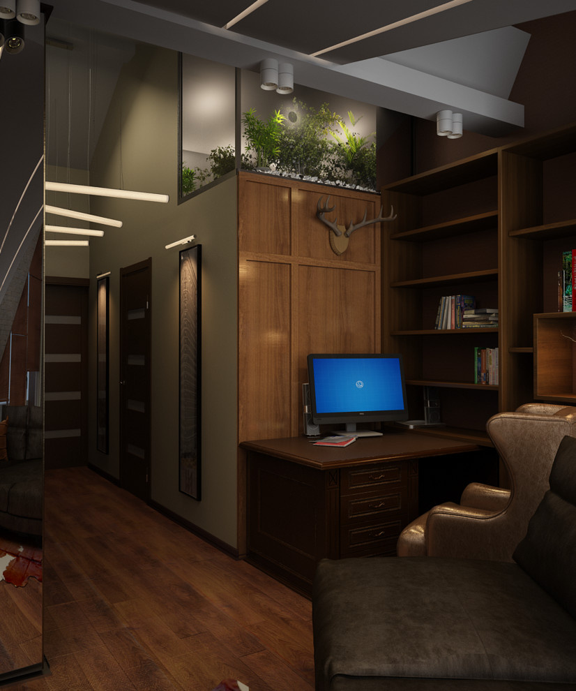 Мансарда небольшого котеджа