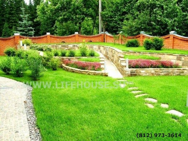 Обложка проекта: Ландшафтные работы