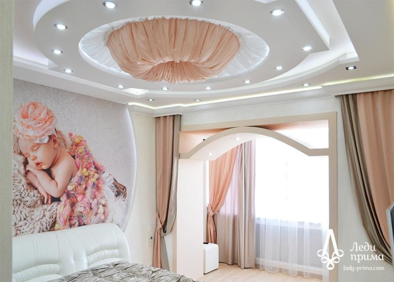 Обложка проекта: Спальня в пастельных тонах.