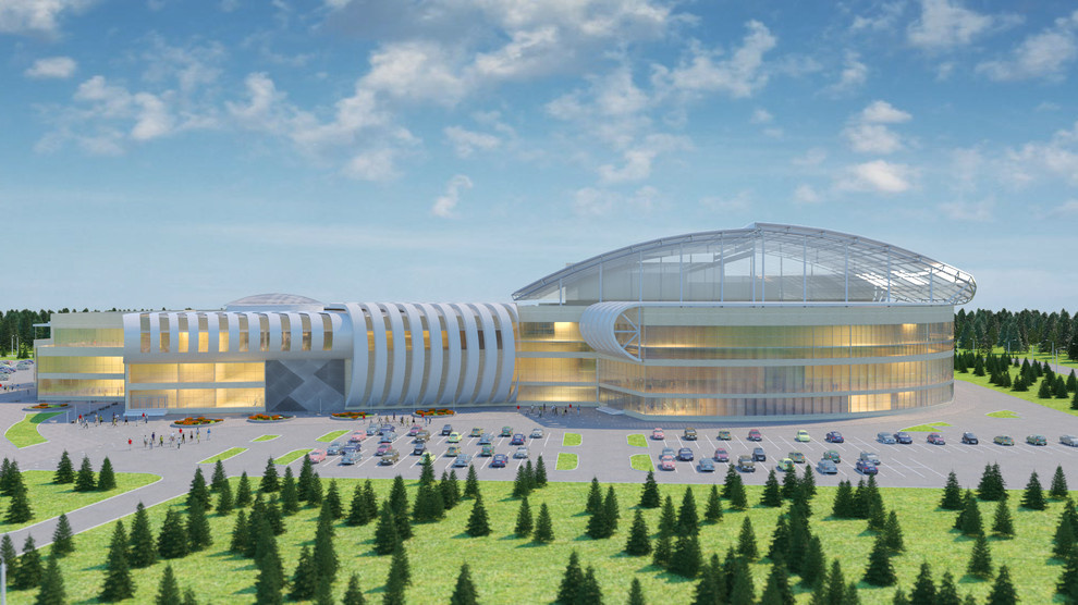 Обложка проекта: Торгово- развлекательный центр