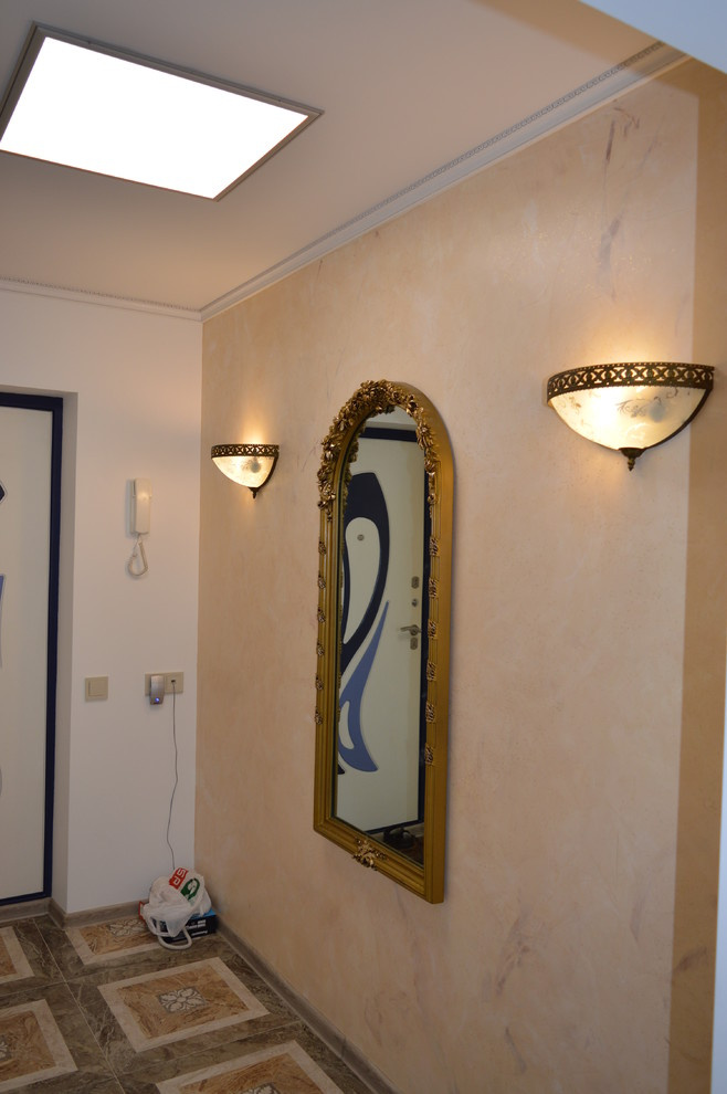 Шикарная гостиная и прихожая