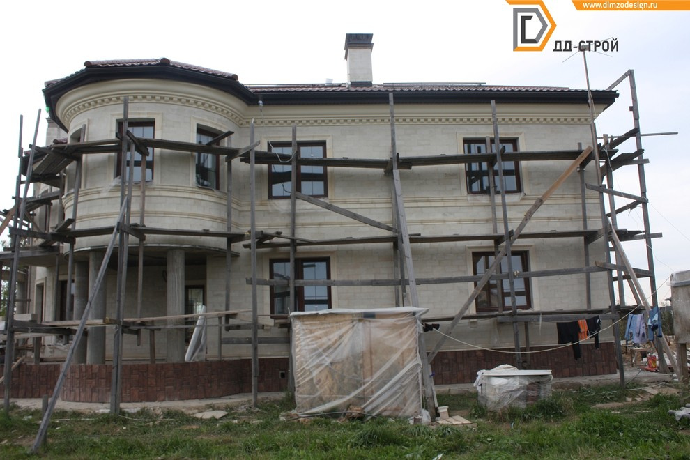 Отделка загородного дома, инженерные и фасадные работы