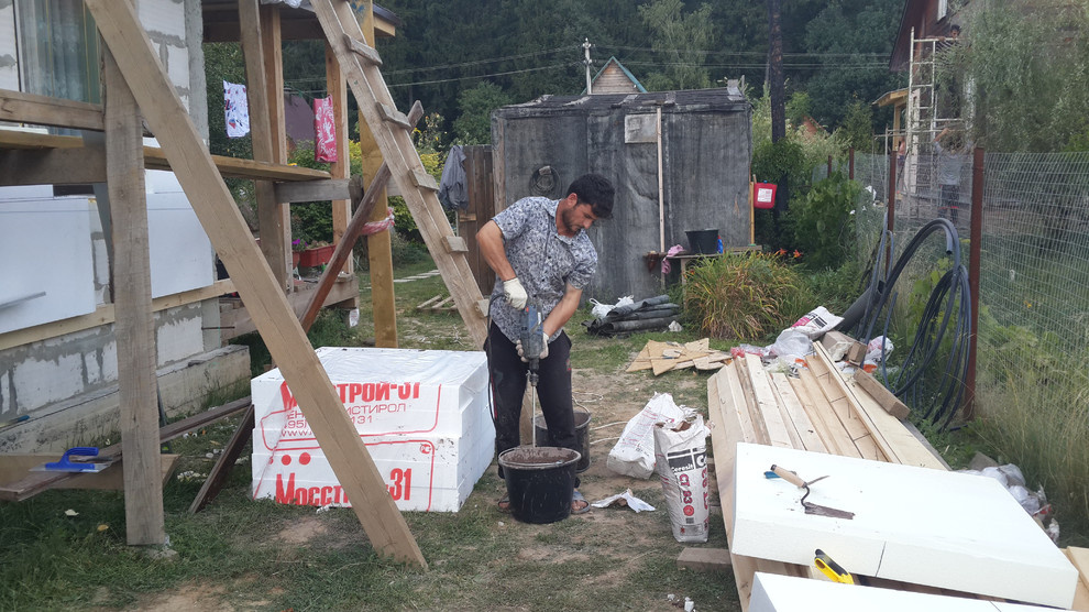 Утепление газобетона в Вороново