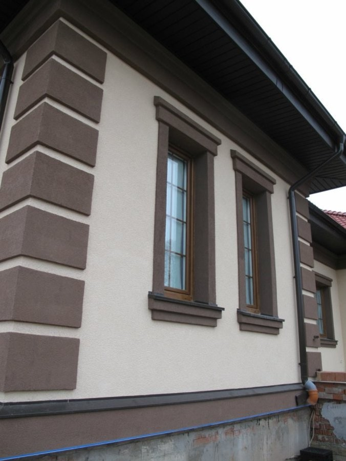 Утепление и отделка Porotherm, утепление тёплой керамики пенополистиролом ПСБ-С