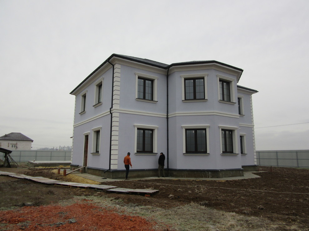 Оштукатуривание тёплой керамики по технологии Ceresit, без утепления фасада