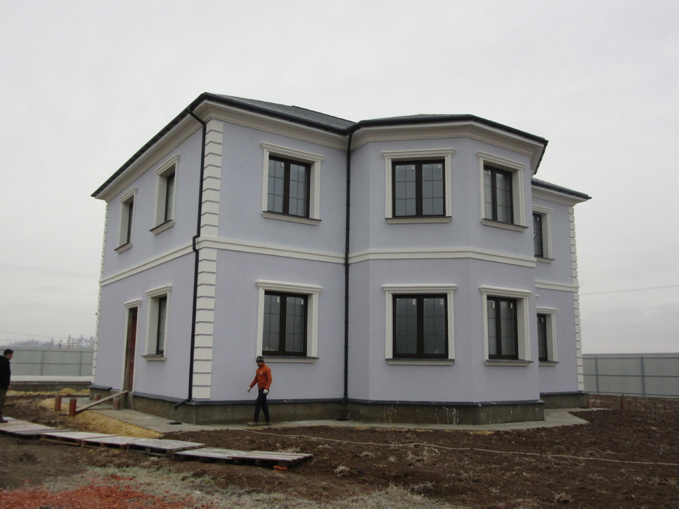 Оштукатуривание тёплой керамики по технологии Ceresit, без утепления фасада