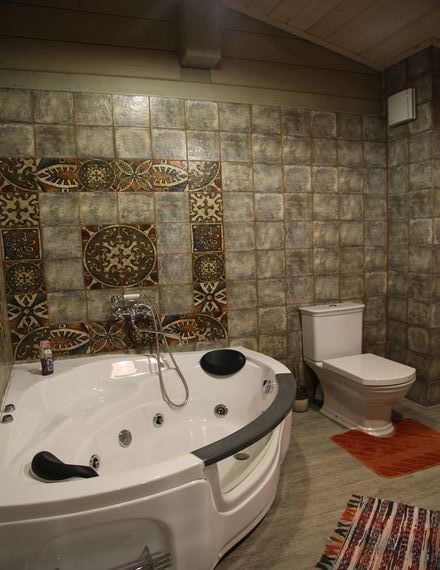 Проект деревянного дома из клееного бруса в стиле прованс