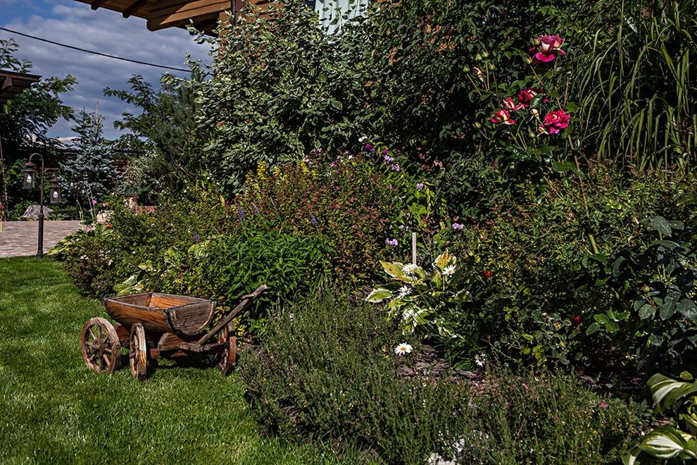 Ландшафт в загородном доме