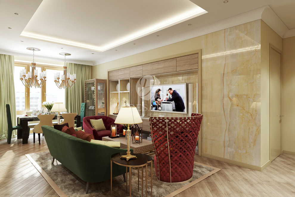 . БАУМАНСКАЯ. КУХНЯ-ГОСТИНАЯ-СТОЛОВАЯ