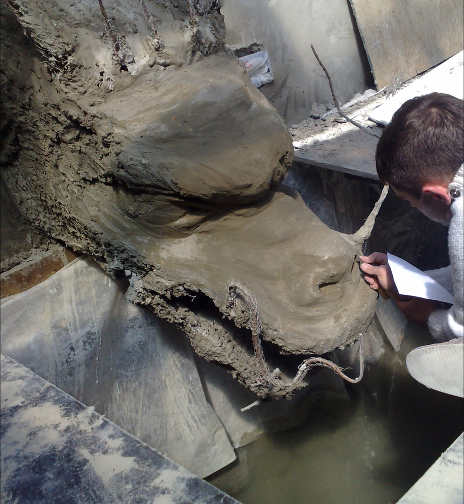 Скульптура дракона.Краснодар