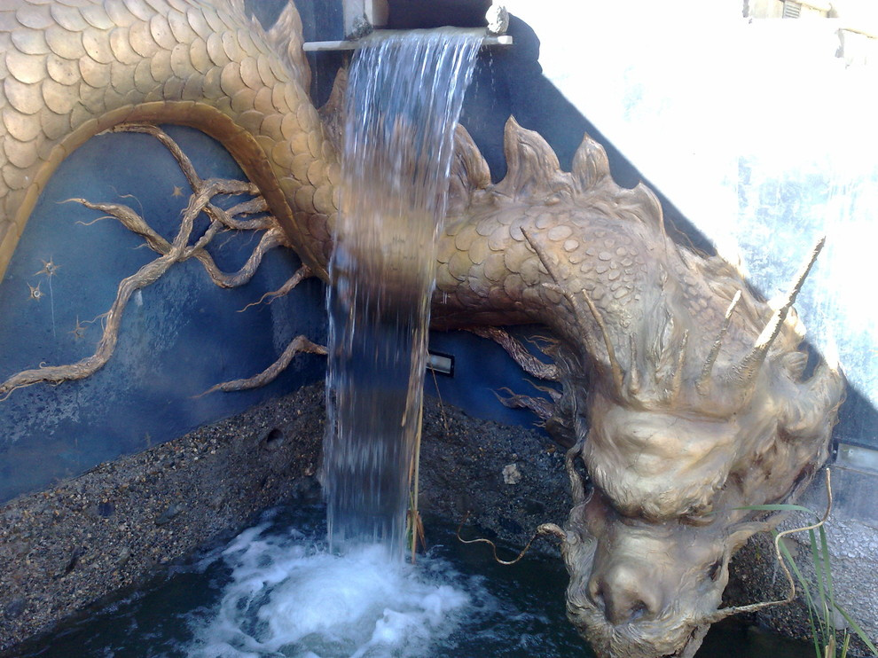 Скульптура дракона.Краснодар