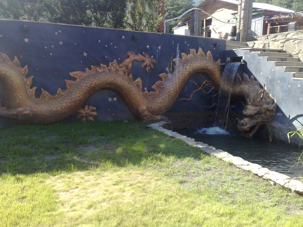 Обложка проекта: Скульптура дракона.Краснодар