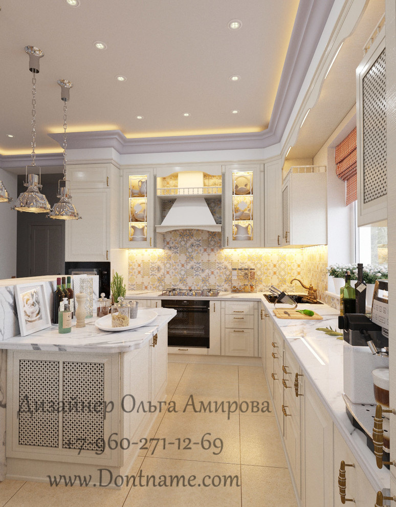 Обложка проекта: ОРАНЖЕРЕЙНАЯ - проект интерьера частного дома в стиле легкой классики и кантри